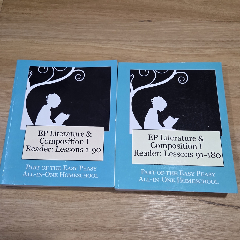 Lot EP Literature & Composition I Readers Easy Peasy All-In-One Homeschool Books